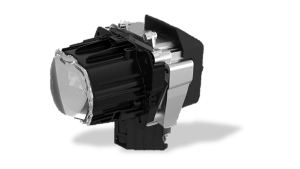 frontal light car